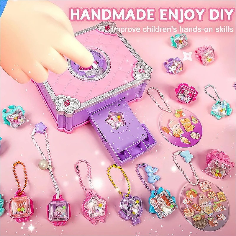 Art Craft Kits For Kids - 3D 스티커 메이커 키트 DIY 보석