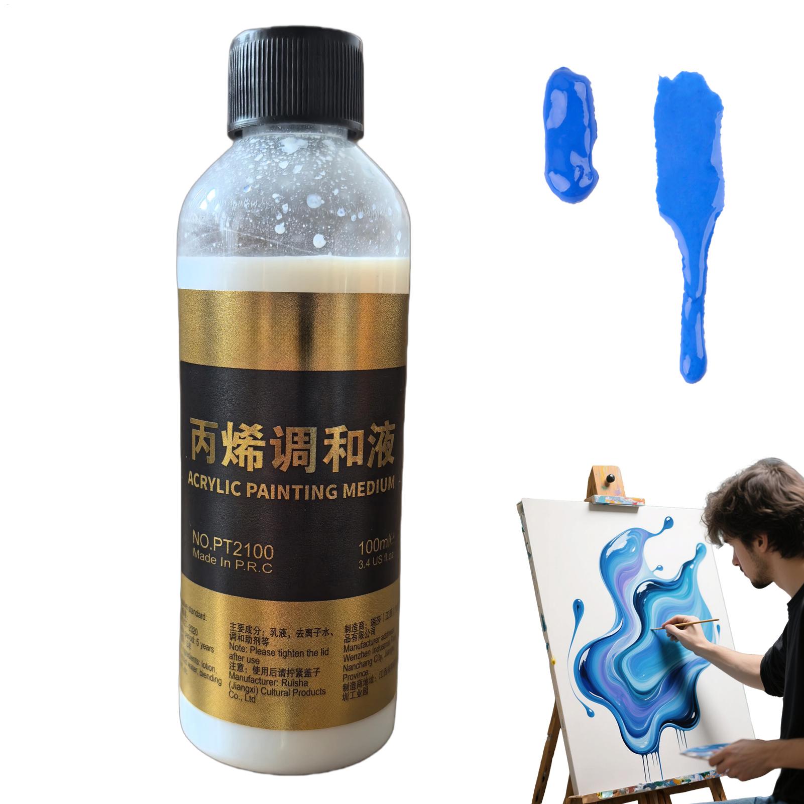 Art Craft Blend - 100ml 아크릴 플루이드 미디엄 페인트 틴너