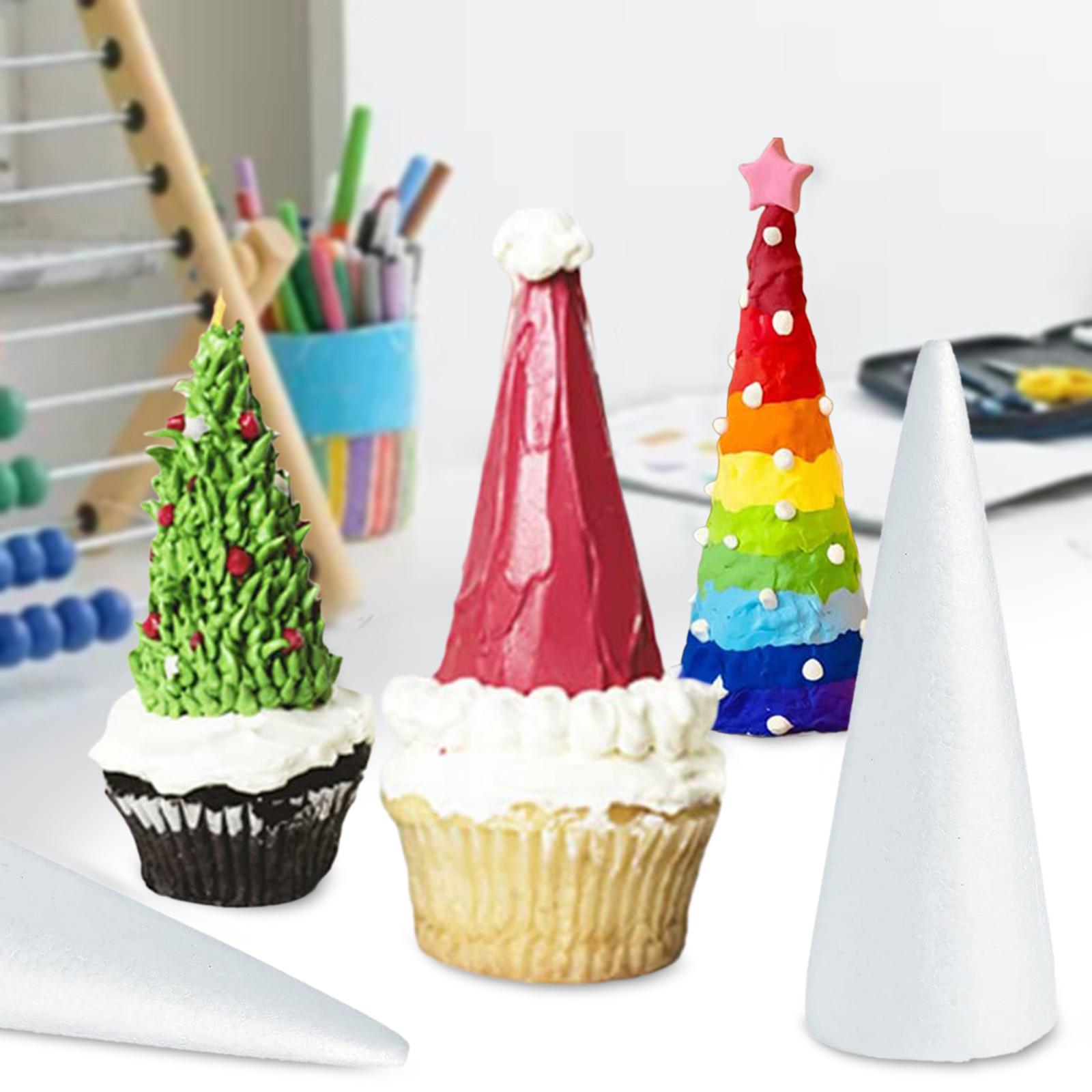 Art Craft For Kids - 공예용 폼 콘 30개, 어린이 DIY