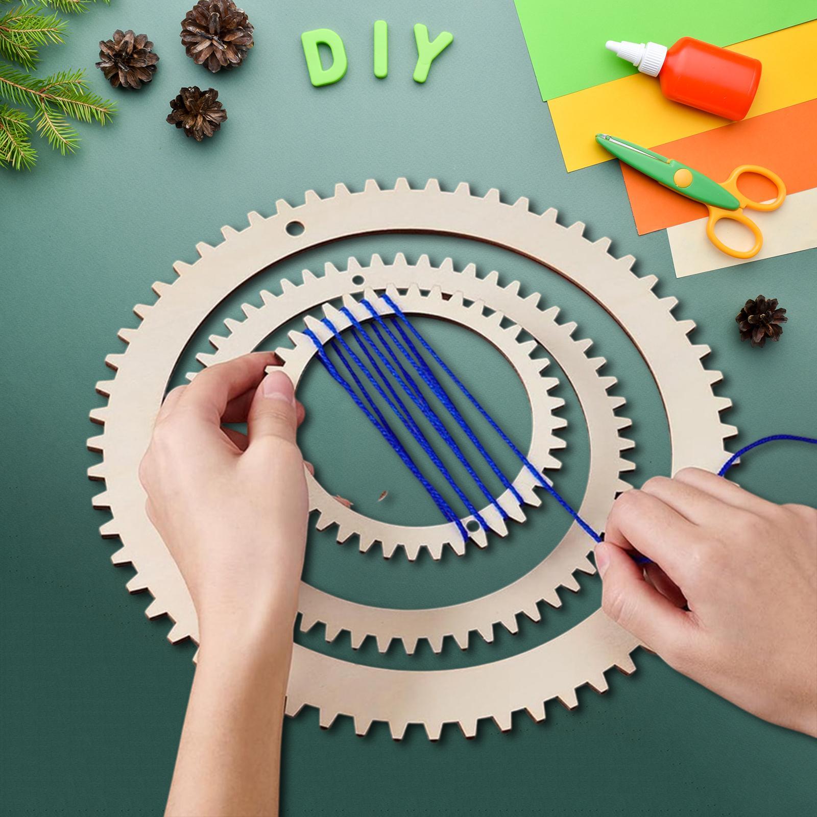 Art Craft Kits For Kids - DIY 직조기 키트 나무 프레임 공예