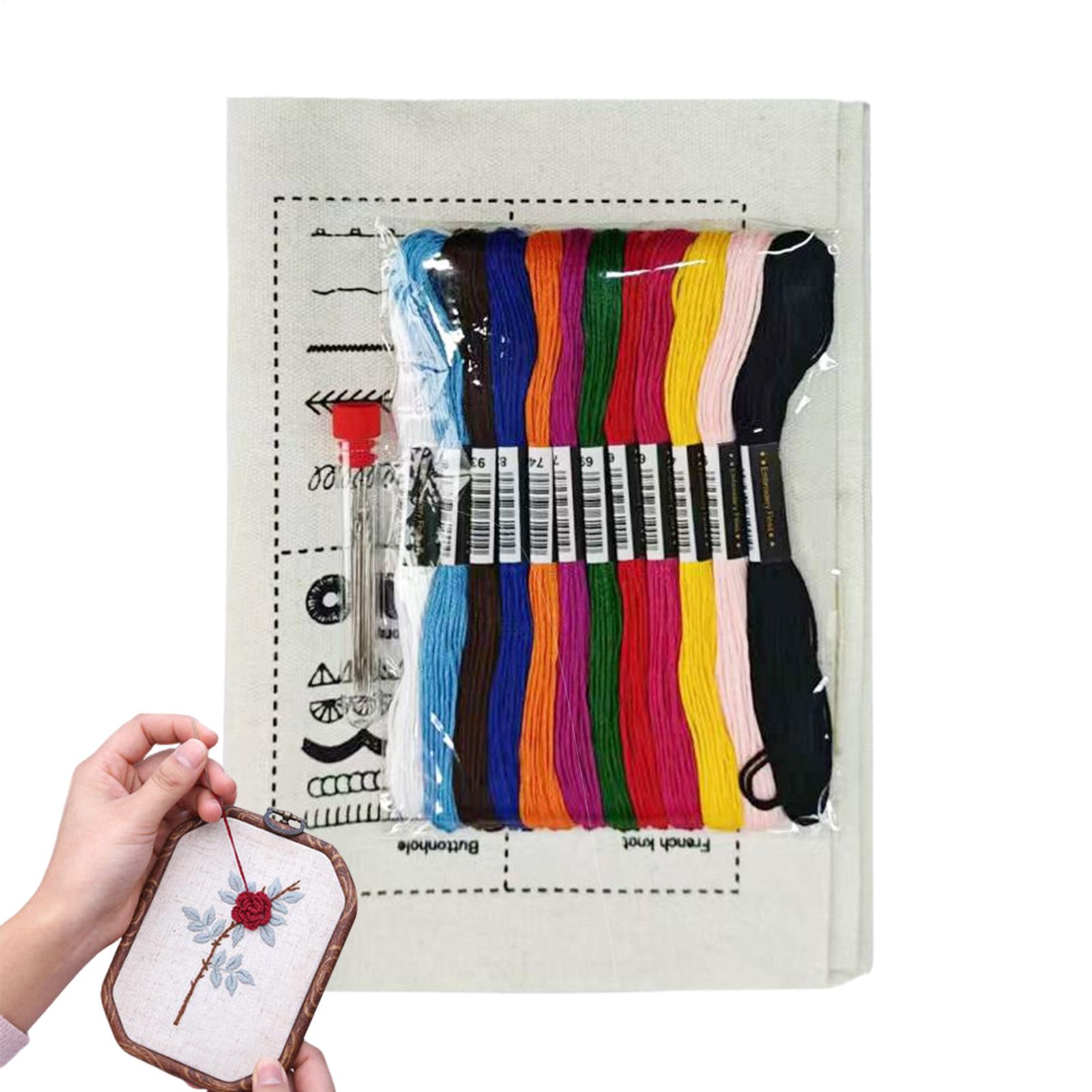 DIY 자수 바늘 실 책 수제 공예 용품 완벽한 자수  - Art Craft Books 리뷰 및 가격