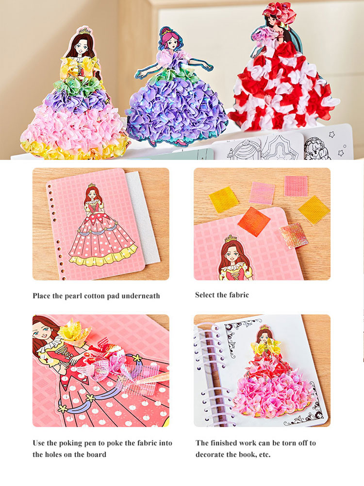 DIY 그림 스티커 공예 장난감 아이 예술 소녀 공주  - Art Craft Kits For Kids 리뷰 및 가격