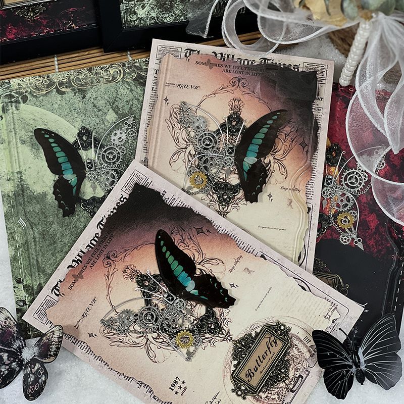 스팀펑크 나비 프레임 DIY 키트 실제 곤충 표본 기계 - Art Craft Kits 리뷰 및 가격