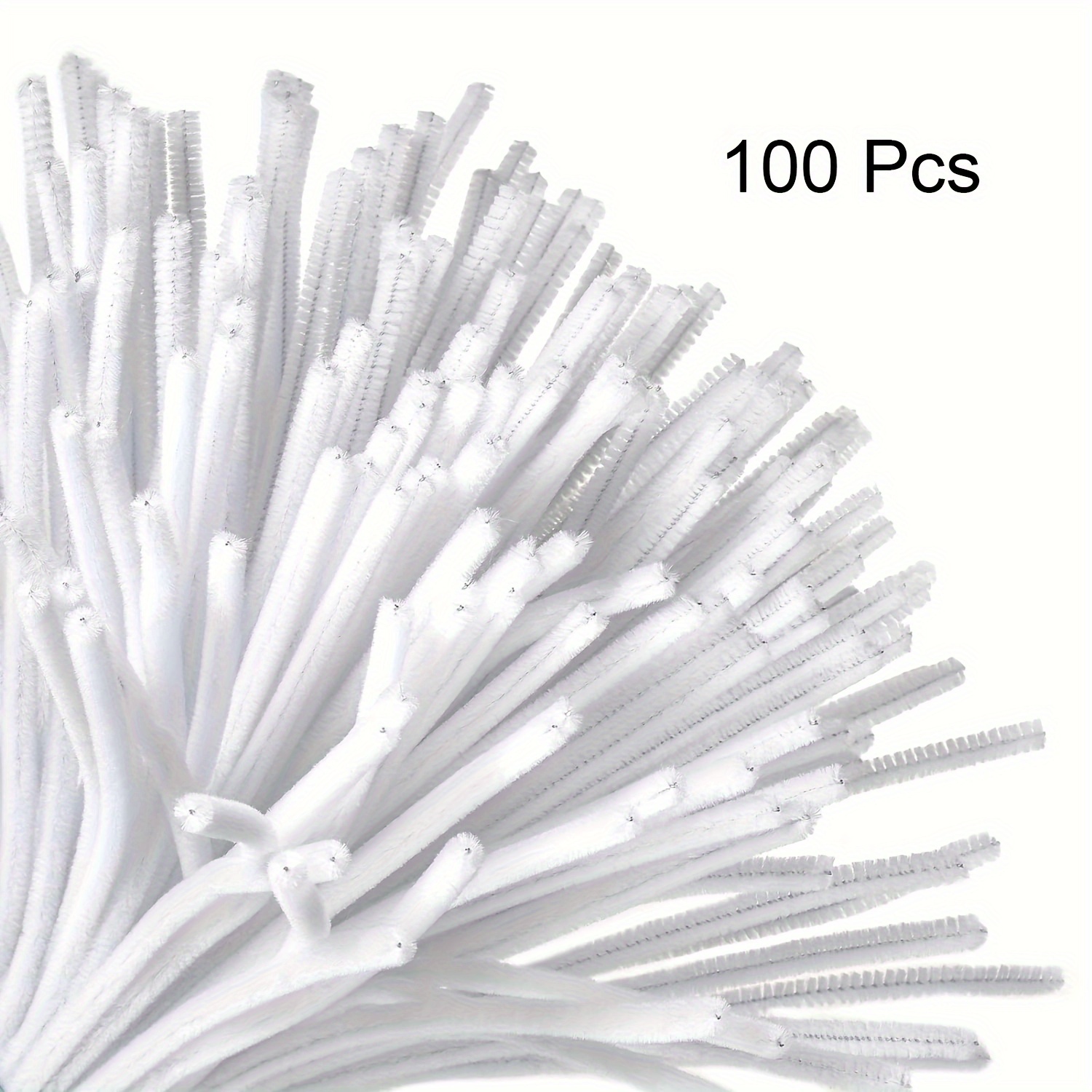 100 Pcs 흰색 파이프 클리너, 공예 용 파이프 클 - Art Craft For Kids 리뷰 및 가격