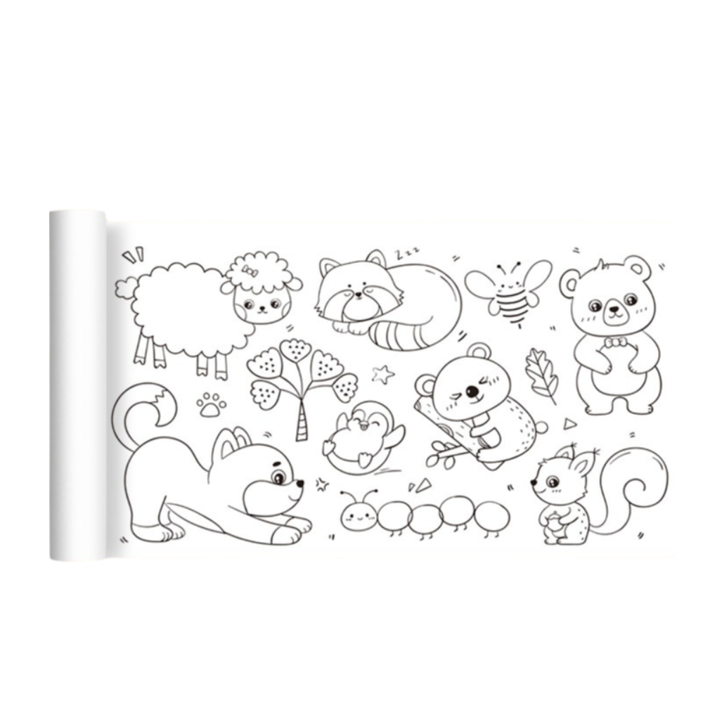 재미있는 3m 그림 낙서 스크롤 DIY 색채 채우기 드 - Art Craft Books 리뷰 및 가격