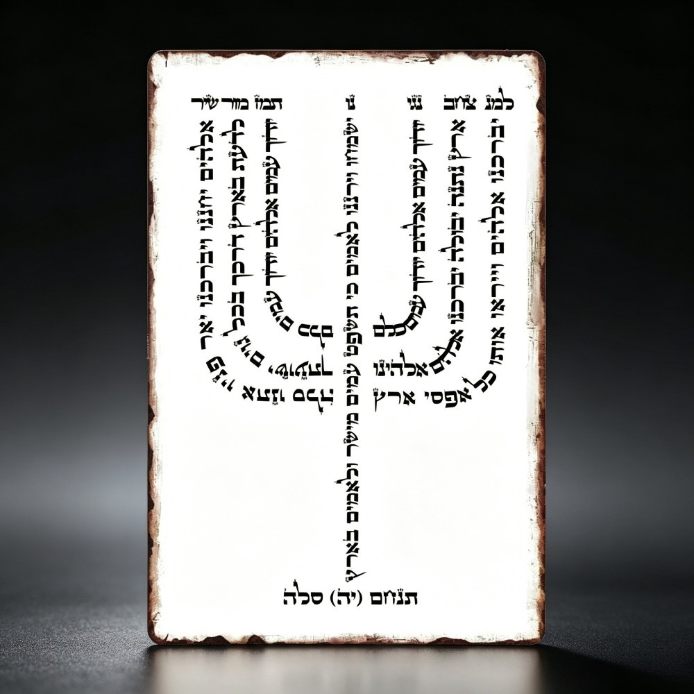 CIFBUY 빈티지 히브리어 YHVH 알루미늄 벽 예술 - Art & Craft Teacher Vacancy 리뷰 및 가격