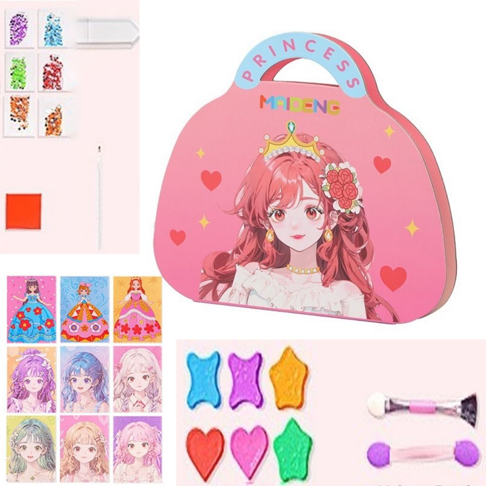 새로운 3 in 1 DIY 공주 화장품 세트 다이아몬드 - Art Craft Girl 리뷰 및 가격