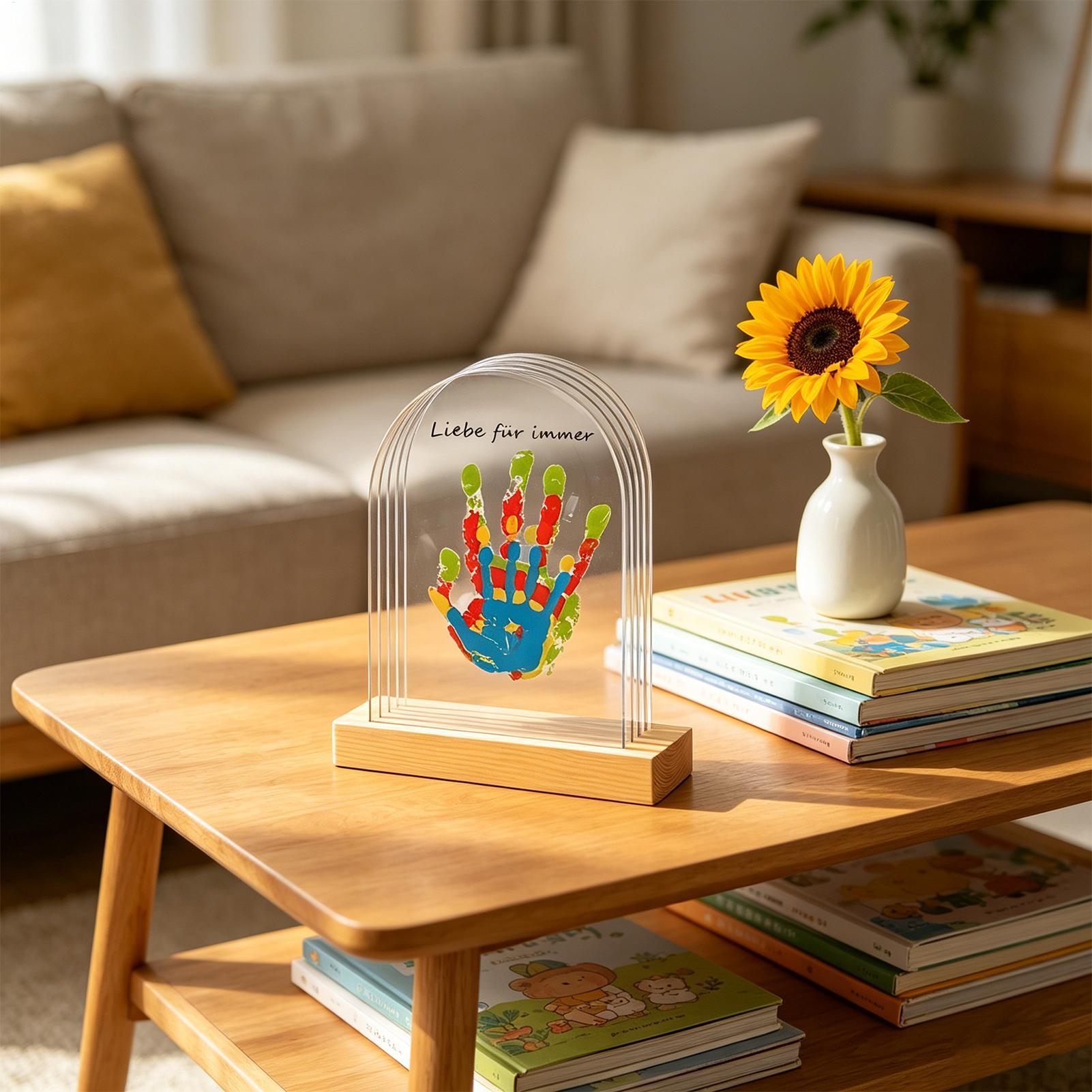 가족 손도장 키트 (조명 포함) 아트 공예품, 나무 프 - Art Craft Kits For Kids 리뷰 및 가격