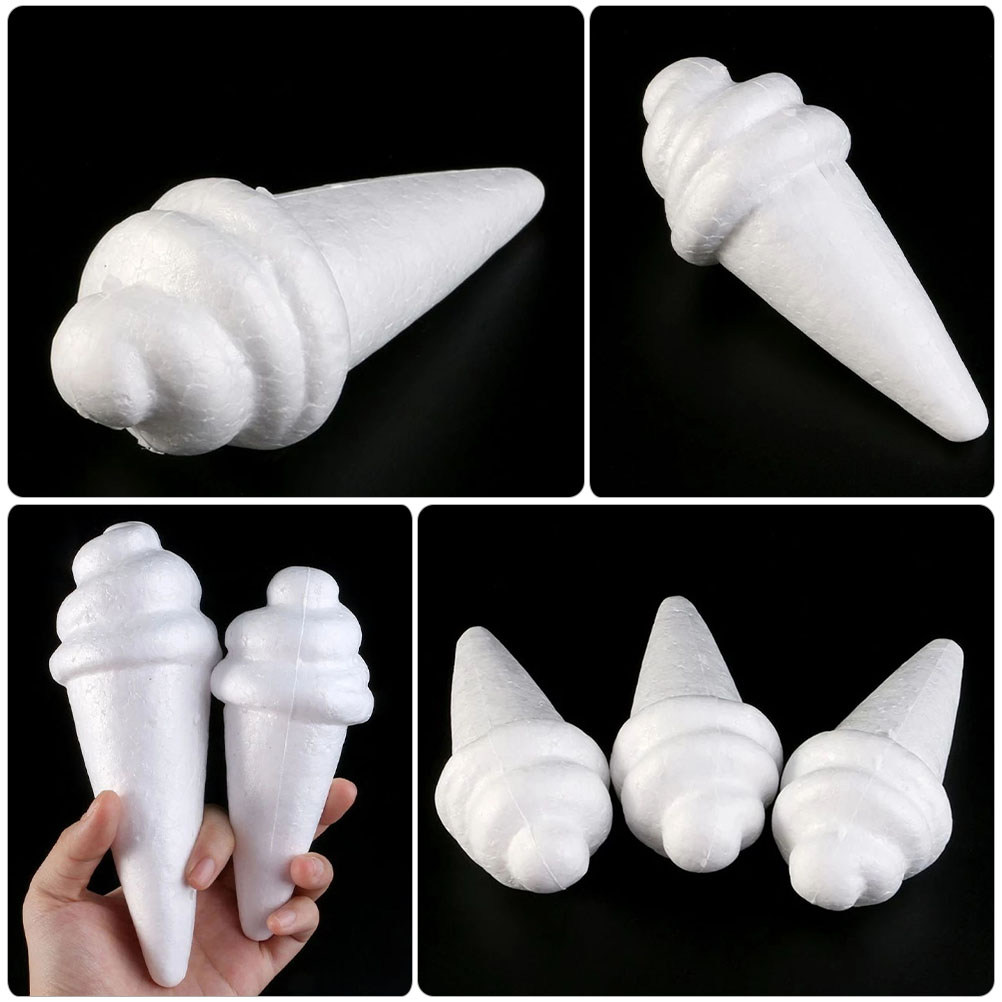 8개 미완성 아이스크림 폼 모델, 부드럽고 매끄러운 표 - Art Craft For Kids 리뷰 및 가격