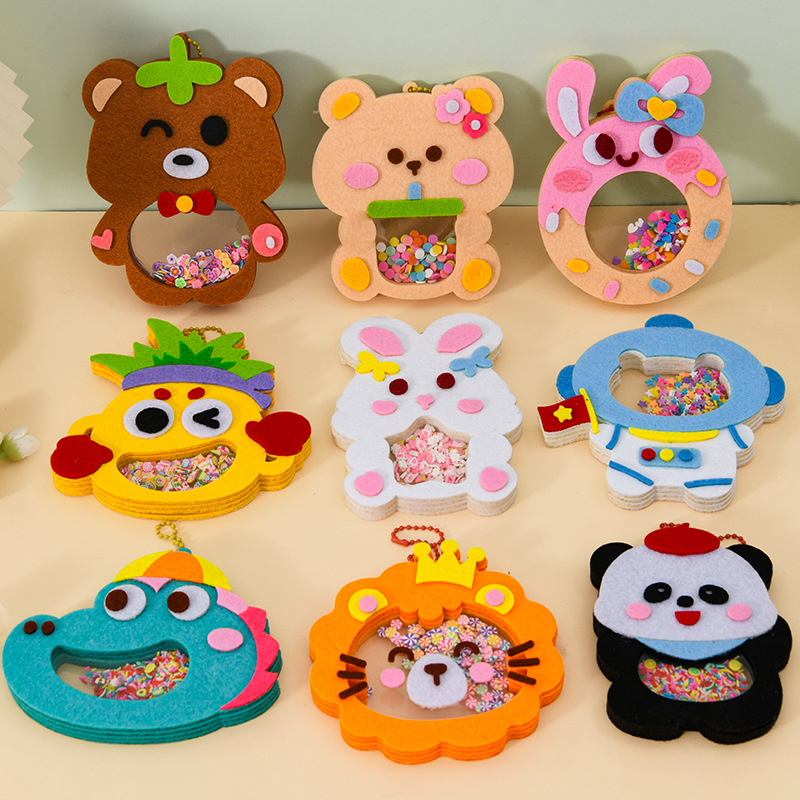 DIY 동물 쉐이크 펜던트 아트 공예 키트 (어린이용, - Art Craft Kits For Kids 리뷰 및 가격