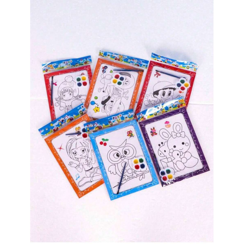 수채화 그림 색칠책 세트 (10개) - 창의적 표현을  - Art Craft Books 리뷰 및 가격