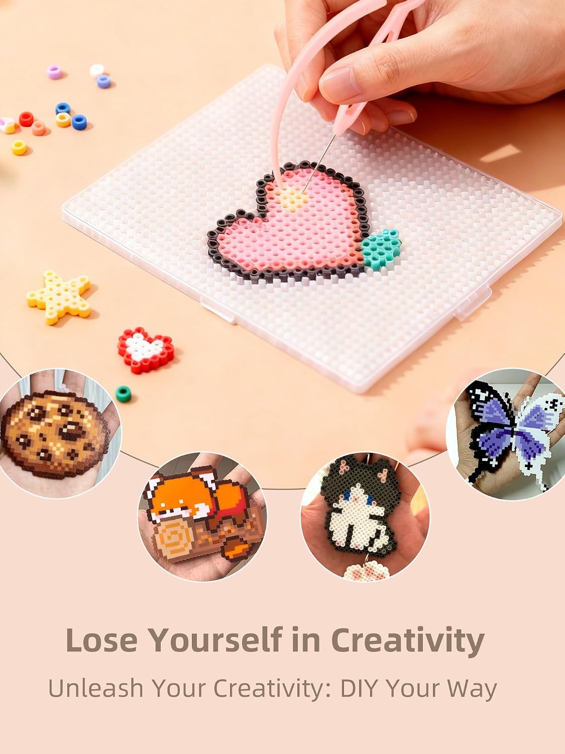 퓨즈 비즈 키트-쉬운 DIY-96색 53000 2.6m - Art Craft Kits 리뷰 및 가격